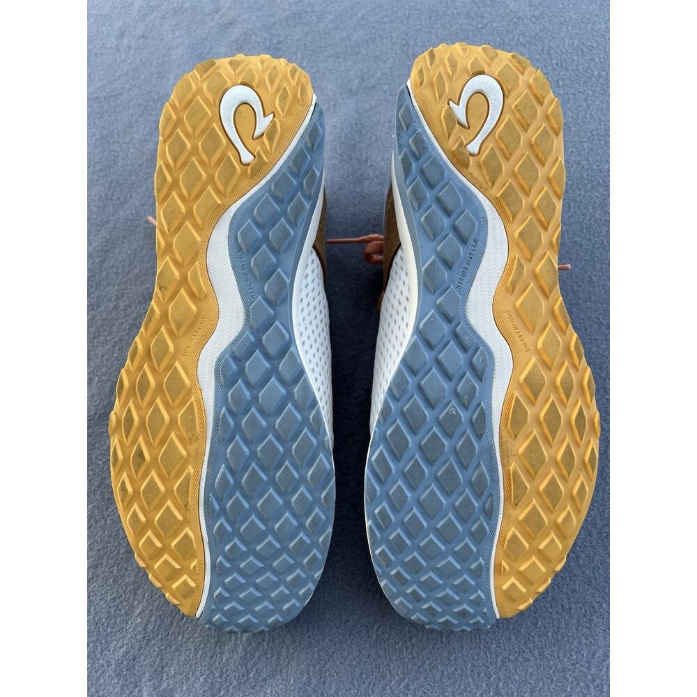 Olukai Wailuku Womens Size 9 Athletic Shoes Bright White Sea Ice Lightweight - Picture 9 of 10